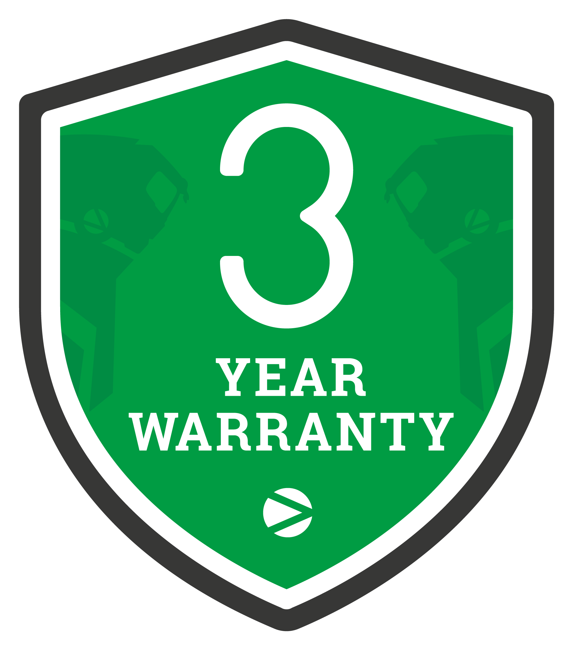 3 Year Warranty Logo