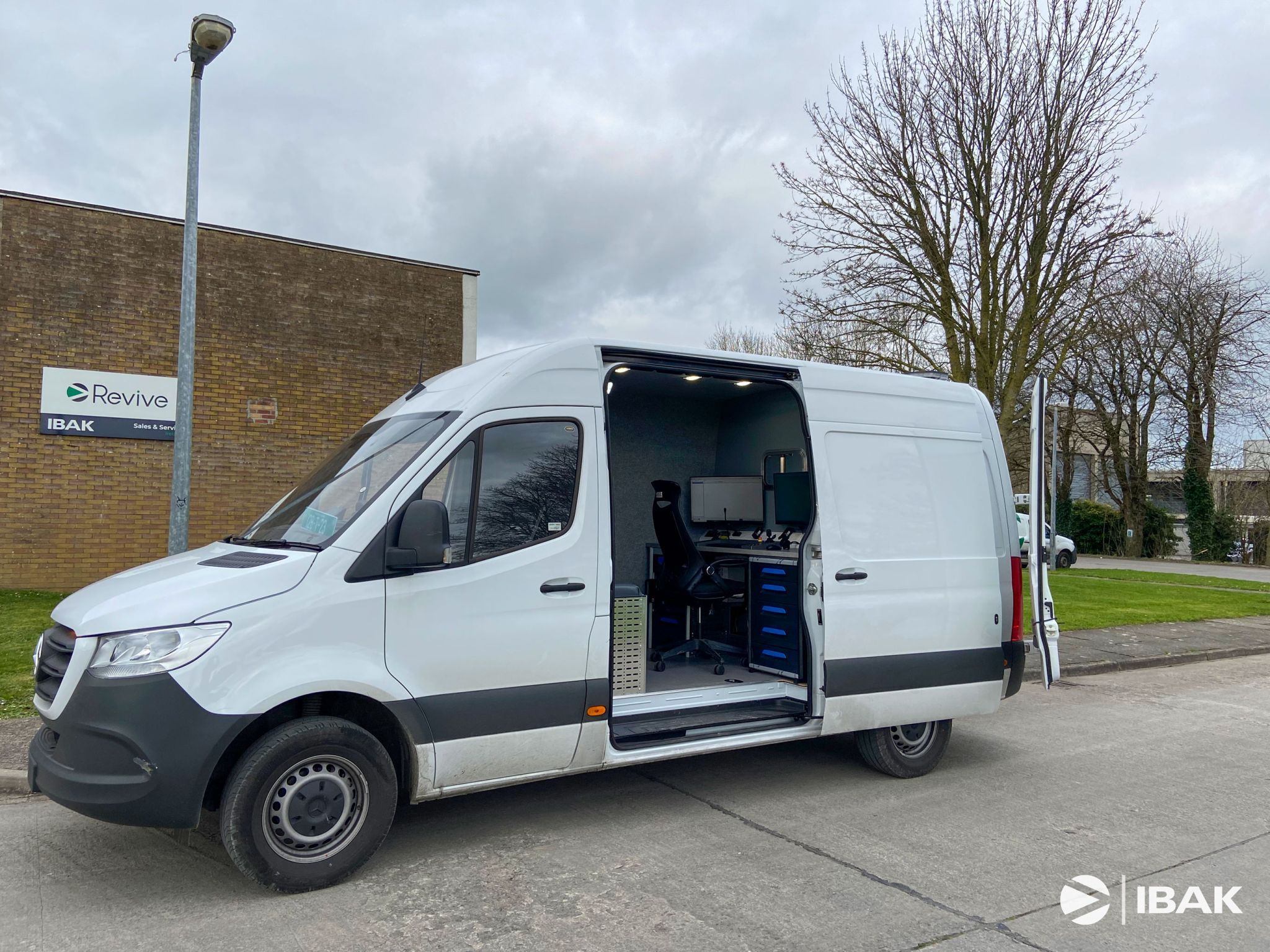 Modular IBAK Systems in Our Custom CCTV Vans