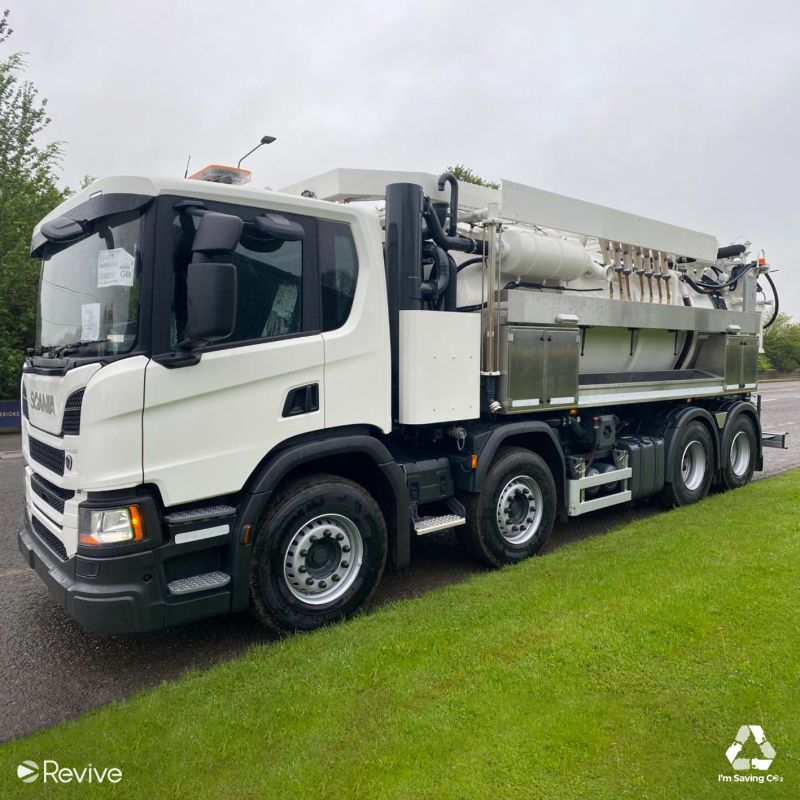 Reviving Sustainability: The Revive Group Transforms Recycling Units on Efficient Scania Chassis!